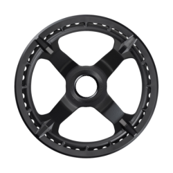 Plato 44D STEPS Gris Shimano SM-CRE50 Guiacadena 2x