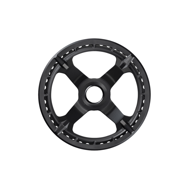 Plato 44D STEPS Gris Shimano SM-CRE50 Guiacadena 2x