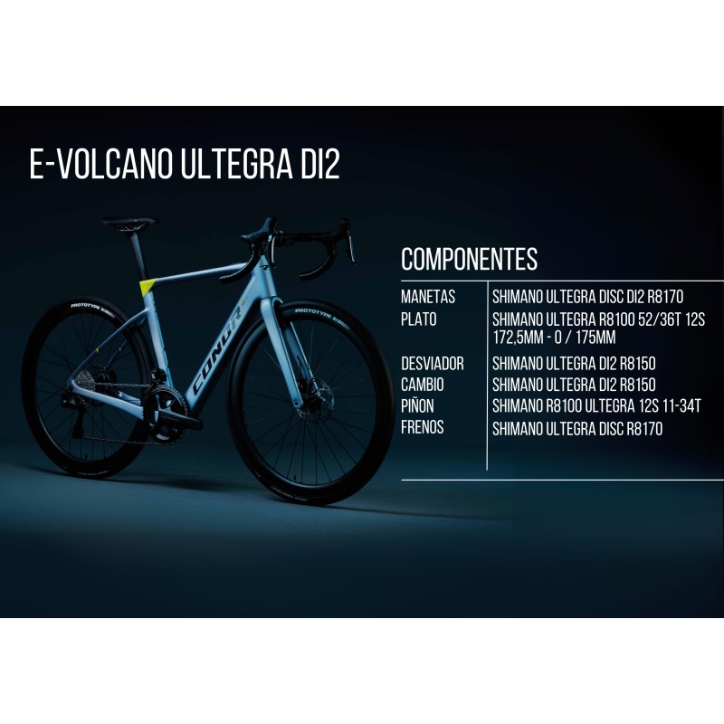 BICI CONOR ELECTRICA CARRETERA E-VOLCANO