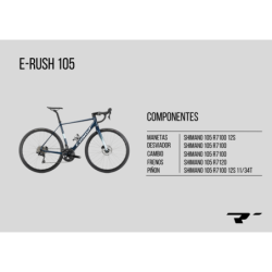 BICI CONOR ELECTRICA CARRETERA E-RUSH