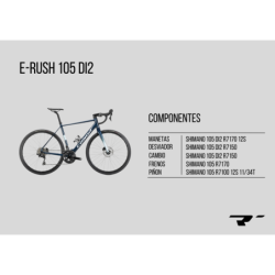 BICI CONOR ELECTRICA CARRETERA E-RUSH