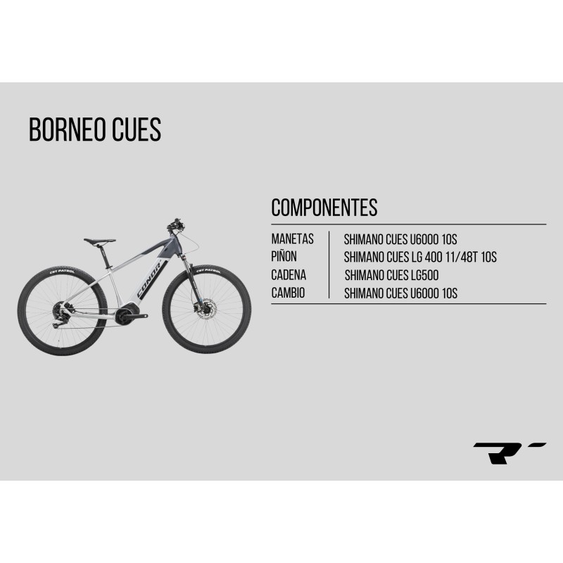 BICI CONOR ELECTRICA BTT BORNEO