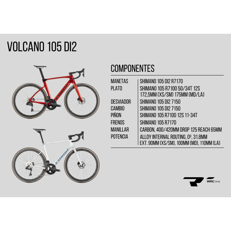 BICI CONOR ROAD VOLCANO