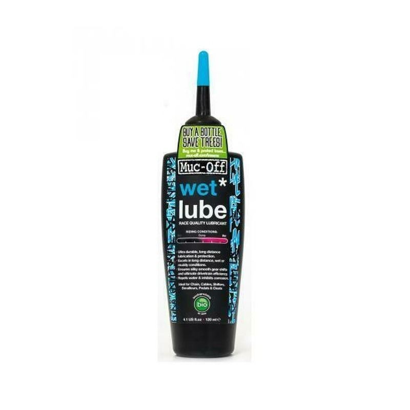 LUBRICANTE CADENA MUC-OFF BIO CLIMA HUMEDO 120 ml (WET LUBE)