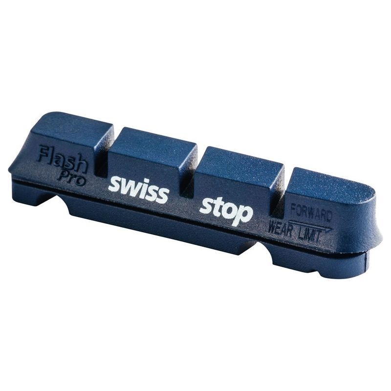 KIT 4 ZAPATAS SWISSSTOP FLASH AZUL - ALUMINIO