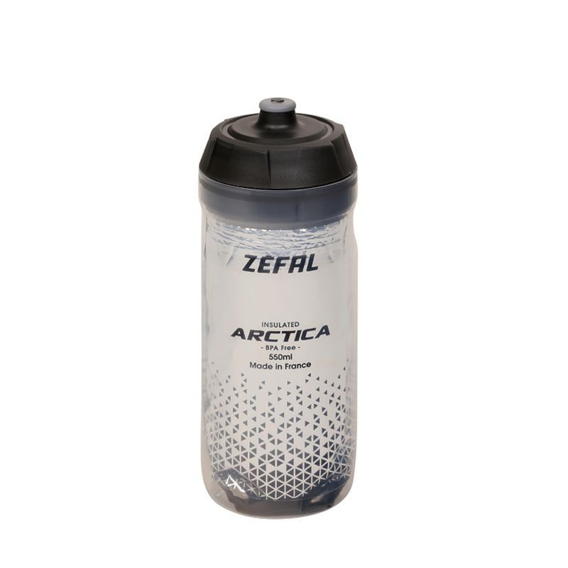 BIDON ISOTERMICO ZEFAL ARCTICA NEGRO 550 ml