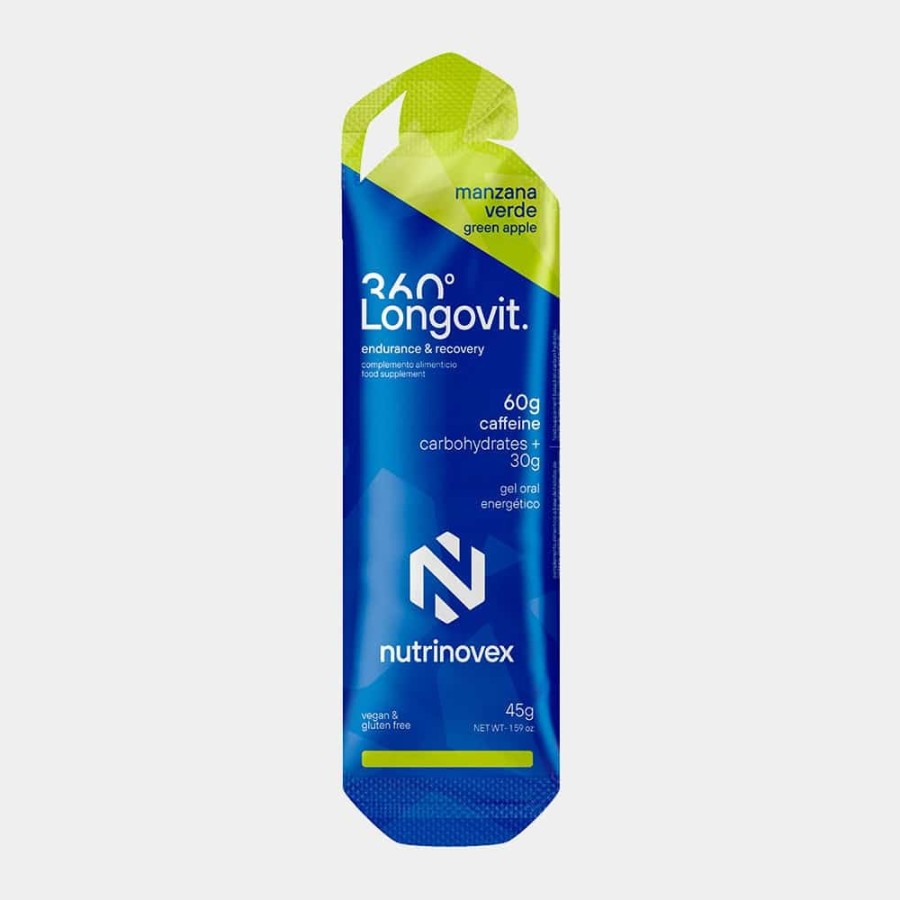 GEL ENERGETICO NUTRINOVEX LONGOVIT 360 GEL - 30g CHO