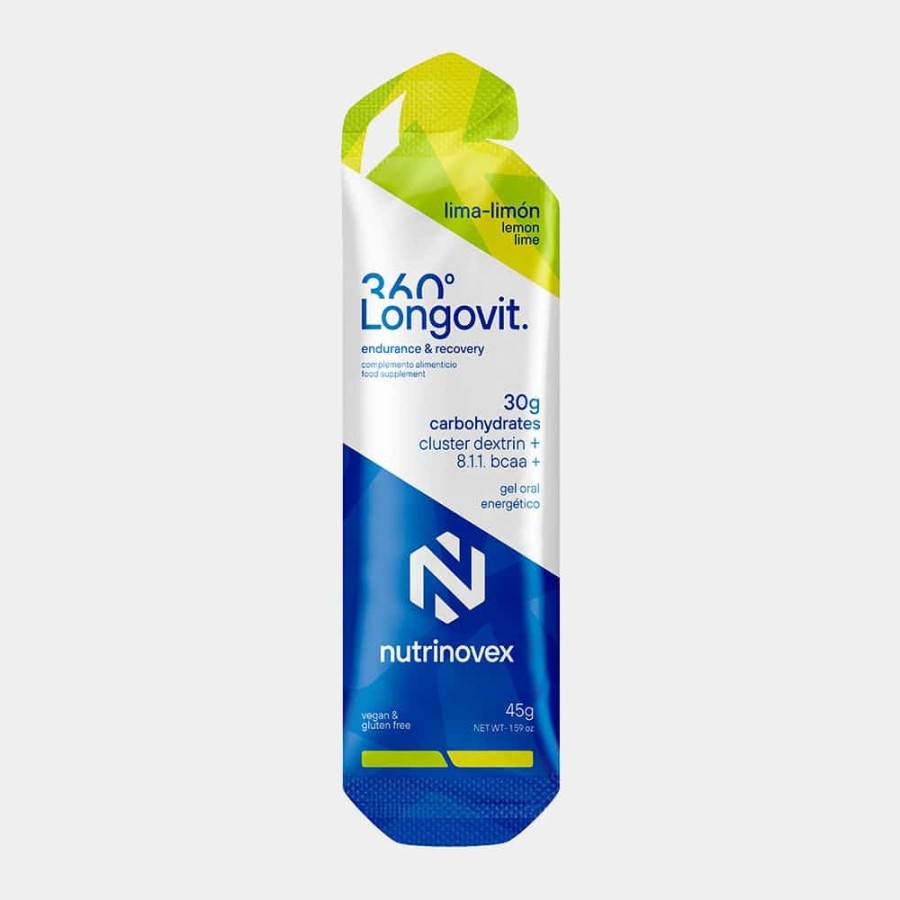 GEL ENERGETICO NUTRINOVEX LONGOVIT 360 GEL - 30g CHO