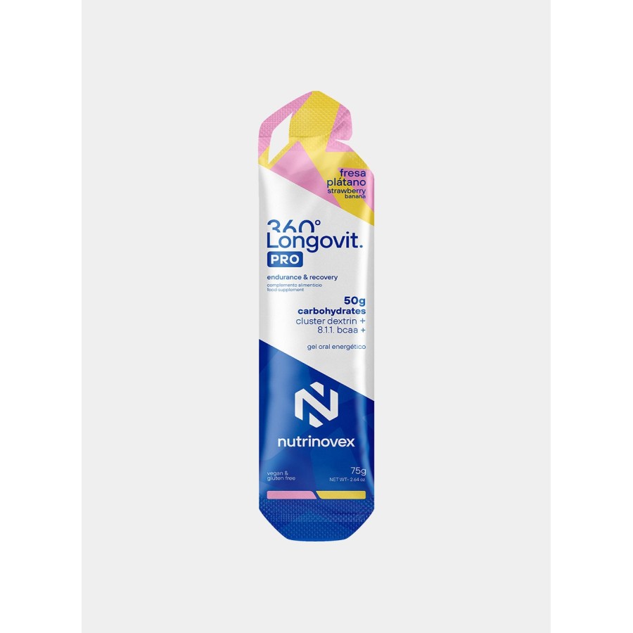 GEL ENERGETICO NUTRINOVEX LONGOVIT 360 GEL PRO - 50g CHO