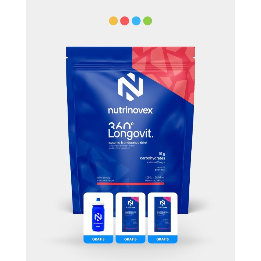 BEBIDA ISOTÓNICA NUTRINOVEX LONGOVIT 360