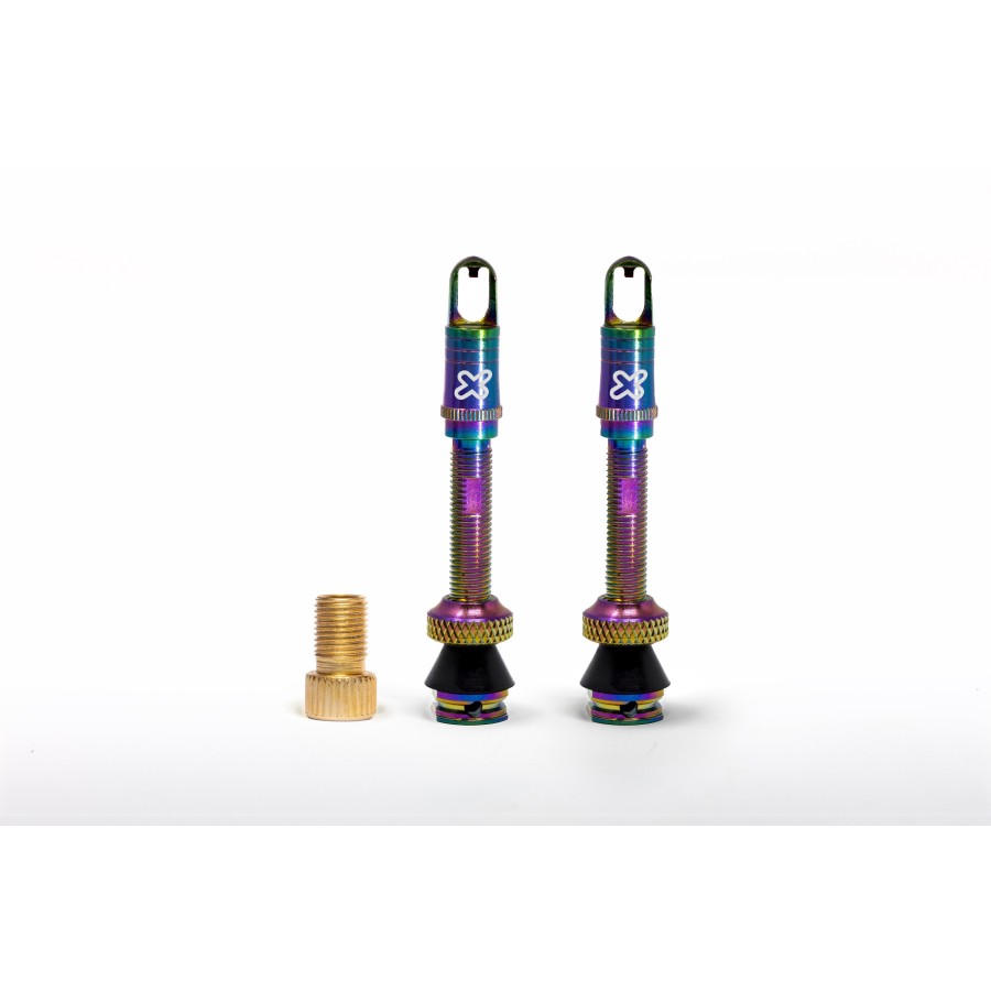 VALVULAS X-SAUCE PRESTA ALUMINIO 40MM TUBELESS COLORES