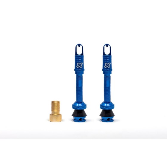 VALVULAS X-SAUCE PRESTA ALUMINIO 40MM TUBELESS COLORES