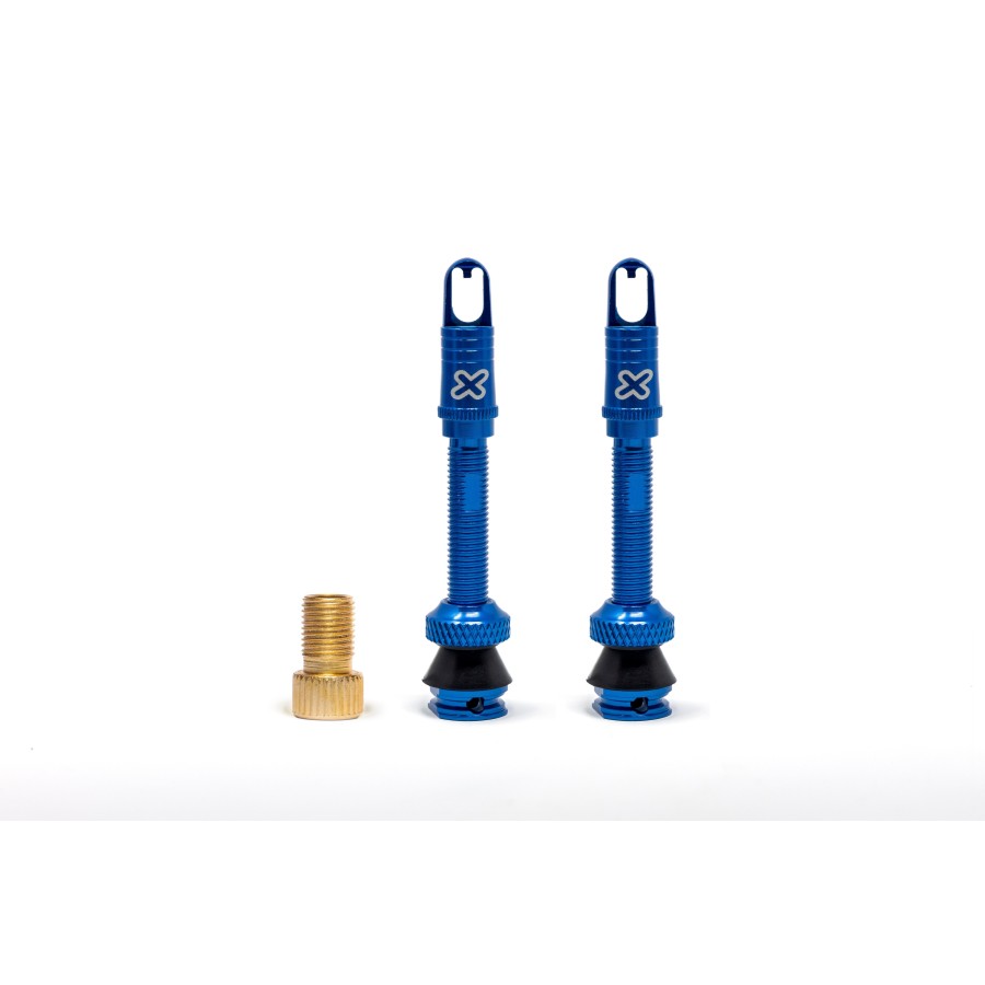 VALVULAS X-SAUCE PRESTA ALUMINIO 40MM TUBELESS COLORES