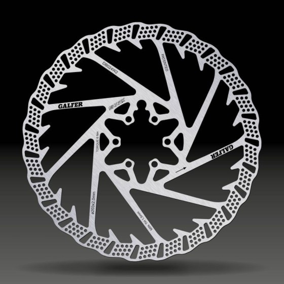 DISCO GALFER 6TORNILLOS SHARK 2MM  MTB