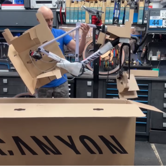 MONTAJE BICICLETA NUEVA