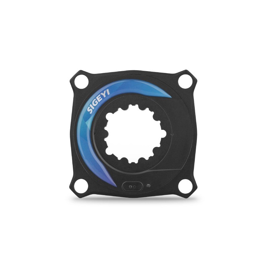 SIGEYI - Potenciómetro Araña AXO  Ant+ Bluetooth, Dual, Potencia, Cadencia, L/R Equilibrio, Bateria Recargable. IP67