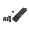 ANTIRROBO PLEGABLE 800 MM. NEGRO (6 LAMINAS) GES