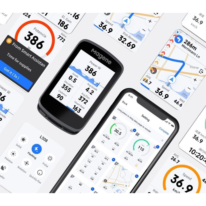 CICLO COMPUTADOR GPS MAGENE (C506)