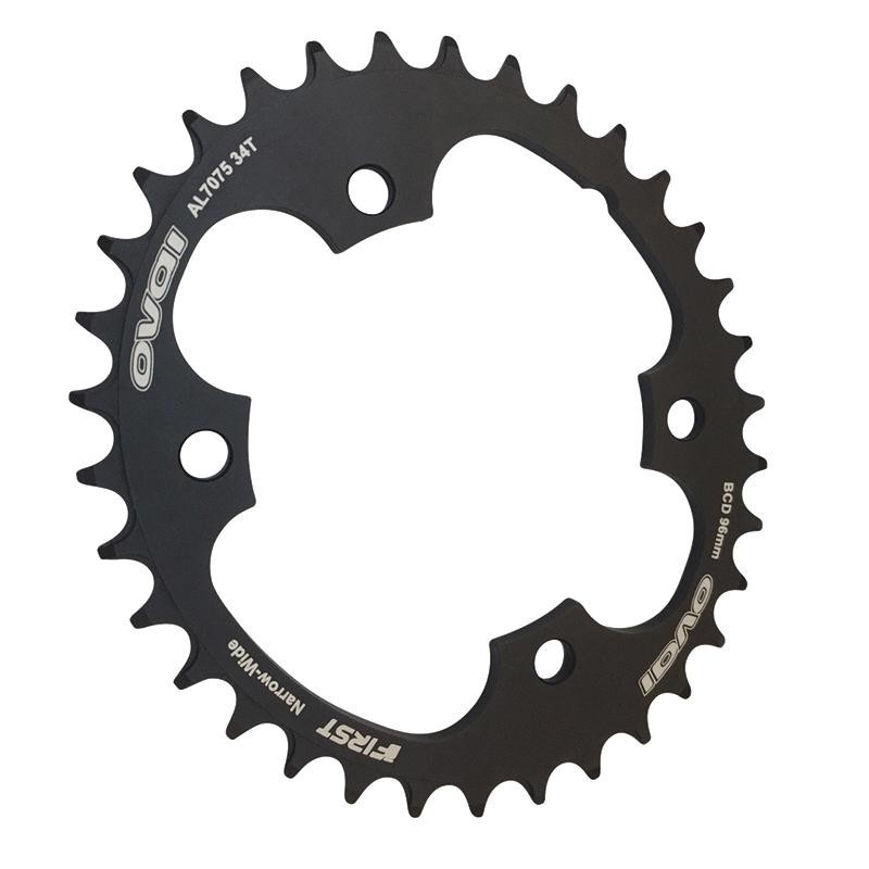 MONOPLATO FIRST OVALADO AL7075 BCD 96 MM. 34 DIENTES