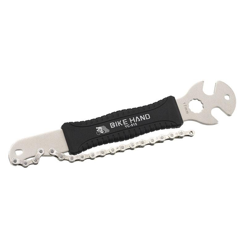 LLAVE PEDALES Y DESMONTACORONAS 7-12 VEL BIKE HAND