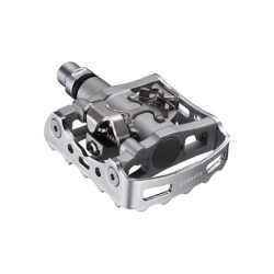 Pedal M324 SPD Plata Shimano Con Calas SM-SH56
