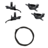 Brake Upgrade Kit,XT,4-Piston Shimano BL-M8200,BR-M8220, Upgrade Kit