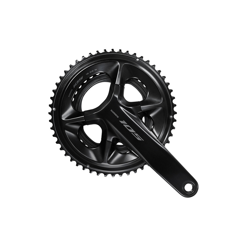 Bielas 12-Speed Black Shimano FC-R7100 52/36T 165mm