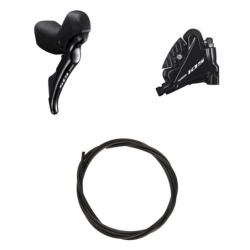 Kit Freno Disco Tra.- Negro Shimano ST-R7020 + BR-R7070 + Latig.